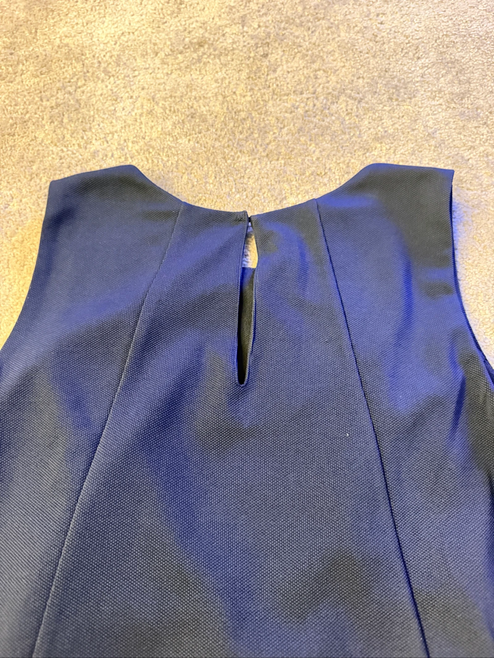 Vestido azul marino talla S de Mango Violeta – photo 8